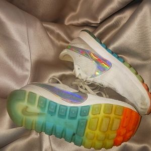 Nike swoosh tennis shoes